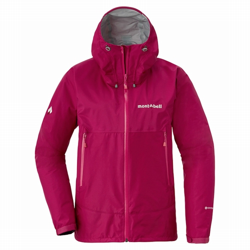 未使用◇モンベル GORE-TEX ジャケット防水透湿素材メンズXL 擦りむける 赤